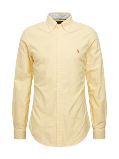 Рубашка узкого кроя на пуговицах Polo Ralph Lauren, желтый