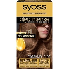 Краска для волос Oleo Intense 6.80 Ореховый блондин 115мл, Syoss