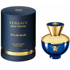 Парфюм Pour Femme Dylan Blue Edp для женщин, 3,4 унции, новый в коробке, Versace