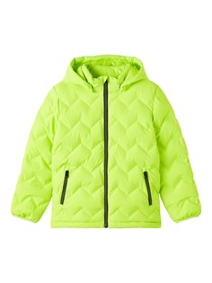 Зимняя куртка NAME IT Marl, неоновый зеленый