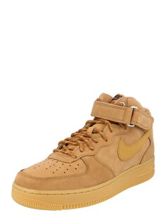 Высокие кроссовки Nike Sportswear AIR FORCE 1 MID 07 WB, коричневый