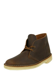 Сапоги Чукка Clarks Originals, темно коричневый