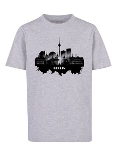 Футболка F4Nt4Stic Cities Collection - Berlin skyline, пестрый серый