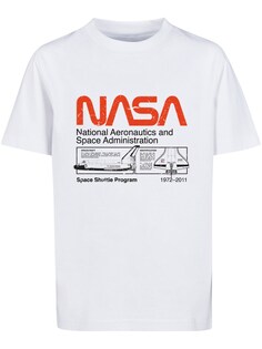 Рубашка F4Nt4Stic NASA Classic Space Shuttle White, белый