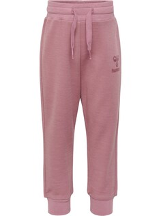 Зауженные тренировочные брюки Hummel, пастельно-фиолетовый