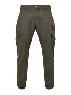 Зауженные брюки-карго Urban Classics, хаки/оливковый
