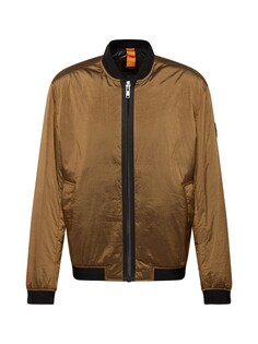 Межсезонная куртка BOSS Orange, коричневый