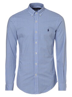 Рубашка узкого кроя на пуговицах Polo Ralph Lauren, синий/темно-синий