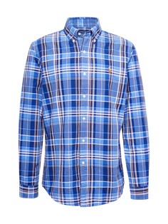 Рубашка на пуговицах стандартного кроя Polo Ralph Lauren, голубой/темно-синий