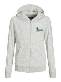 Толстовка на молнии Jack &amp; Jones Junior, серый