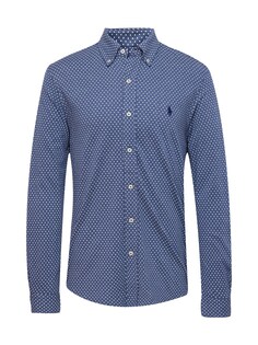 Рубашка на пуговицах стандартного кроя Polo Ralph Lauren, темно-синий