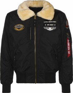 Зимняя куртка Alpha Industries Injector III Air Force, черный