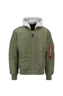 Зимняя куртка Alpha Industries, зеленый