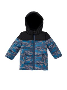 Зимняя куртка Defacto, голубовато-черный