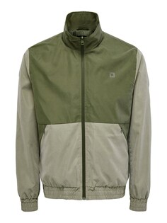 Межсезонная куртка Only &amp; Sons BRANDON, зеленый/пастельно-зеленый