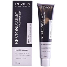 Профессиональная перманентная антивозрастная краска для волос Revlonissimo Colorsmetique с высокой степенью покрытия № 9 «Очень светлый блондин», 60 мл