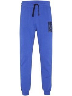 Обычные брюки Oklahoma Jeans mit Oklahoma Label Print, синий
