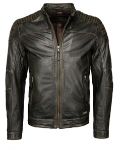 Межсезонная куртка Mustang Whyte, коричневый/темно-коричневый