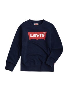 Толстовка обычного кроя Levis Kids Batwing Crewneck, горечавка