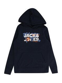 Толстовка Jack &amp; Jones Junior Dust, темно-синий/королевский синий