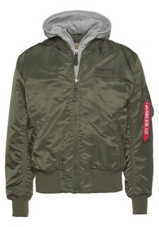 Межсезонная куртка Alpha Industries MA-1 D-Tec, оливковое