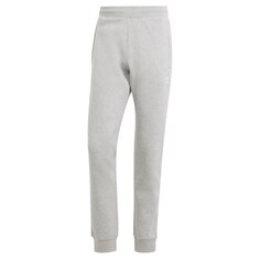 Зауженные брюки Adidas Trefoil Essentials, серый