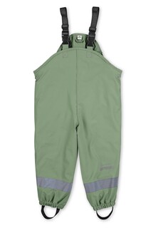 Зауженные спортивные брюки STERNTALER, зеленый