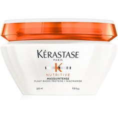 Nutritive Masquintense Deep Nutrition Мягкая маска для очень сухих и поврежденных тонких и средних волос 200мл, Kerastase