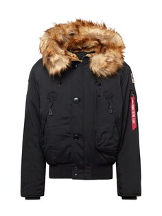 Зимняя куртка Alpha Industries, черный