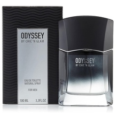 Мужская туалетная вода Odyssey For Men By Chic N Glam 100 мл, новый бренд, New Brand