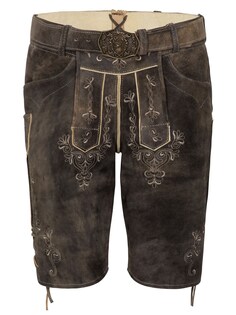 Обычные традиционные брюки Spieth &amp; Wensky Friedrich, темно коричневый