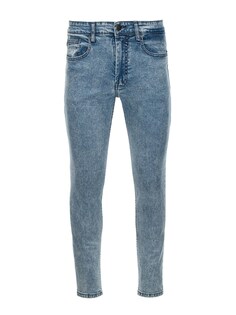 Узкие джинсы Ombre P1062, светло-синий