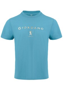 Футболка Giordano Signature Logo, синий