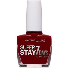 Лак для ногтей Maybelline Superstay 7 Days — 06 Deep Red, Maybelline New York