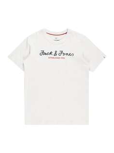 Футболка Jack &amp; Jones Junior BERG, натуральный белый