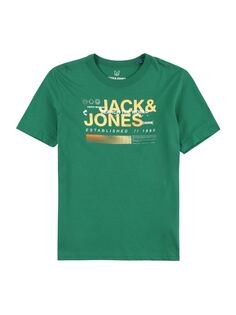 Футболка Jack &amp; Jones Junior, темно-зеленый