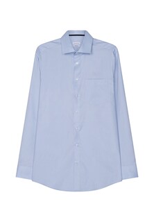 Рубашка на пуговицах стандартного кроя Seidensticker, светло-синий