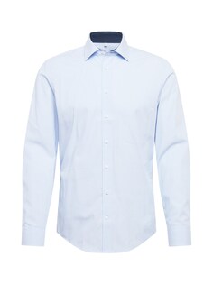 Деловая рубашка узкого кроя Seidensticker, светло-синий