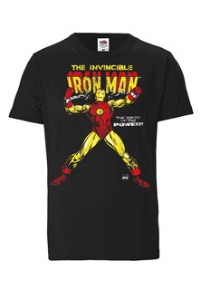 Футболка Logoshirt Iron Man - The Birth Of The Power, черный