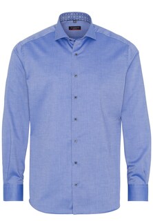Деловая рубашка стандартного кроя Eterna, дымчатый синий