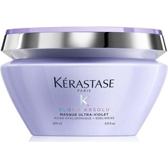 Маска для волос Blond Absolu Anti-Brass Purple с гиалуроновой кислотой и цветком эдельвейса 200мл, Kerastase