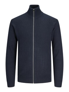 Вязаный кардиган JACK &amp; JONES Pannel, ночной синий