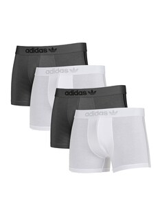 Трусы боксеры Adidas Comfort Flex Eco Soft, серый/белый