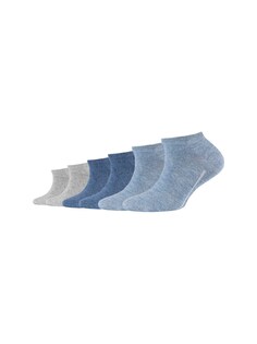 Носки Camano, дымчато-синий/пыльно-синий/пятнистый серый