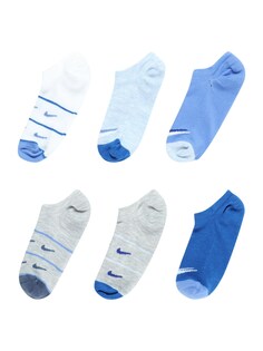 Носки Nike Sportswear, королевский синий/голубой/серый/белый