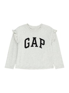 Рубашка Gap, темно-серый/пестрый серый