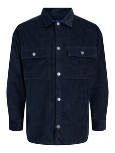 Рубашка на пуговицах стандартного кроя JACK &amp; JONES, синий