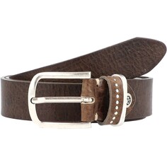 Ремень b.belt Handmade in Germany Cleo, коричневый