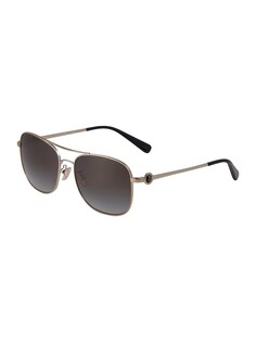 Солнечные очки COACH 0HC7128, серебристо-серый