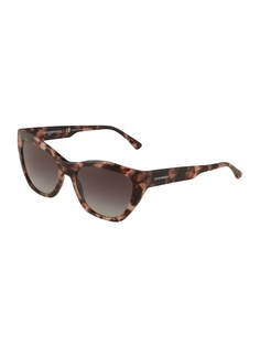 Солнечные очки Emporio Armani, коричневый
